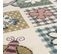 80x150 Tapis Enfant Rectangulaire Wentone Animaux Multicolore Pastel