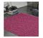 67x230 Tapis Moderne Rectangulaire Shaggy Simple Rose