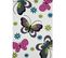 240x340 Tapis Moderne Rectangulaire Butterfly Crème