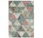 80x150 Tapis Design Rectangulaire Kbl Rongo Multicolore