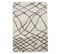 80x150 Tapis Berbère Style Rectangulaire Naillifo Blanc