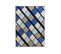 120x170 Tapis Design Et Moderne Rectangulaire Secar Bleu Indigo,bleu Ciel Marron, Beige, Noir