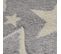 80x150 Tapis Enfant Rectangulaire Constela Ll Gris, Blanc
