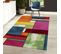 Tapis Salon 80x150 Geome Multicolore