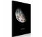 Tableau Lune Verticale 60 X 90 Cm Noir