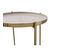 Table D’appoint Ronde Métal Rose 25x25x60cm