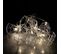 Guirlande Lumineuse LED "10 Diamants " 175cm Argent