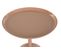 Table D'appoint En Métal Coloris Terracotta - Diamètre 46 X Hauteur 54 Cm
