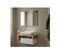 Meuble Sous-vasque Suspendu 110 Cm Chêne Naturel + Vasque + Miroir LED - Ischia