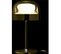 Lampe De Chevet Argent Fer 24x24x44,5cm