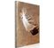 Tableau Feather On The Sand Vertical 80 X 120 Cm Beige