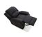 Relaxxo - Fauteuil Relaxation 1 Place Microfibre Noire Leo