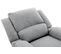 Relaxxo - Fauteuil Relaxation 1 Place Leo En Tissu - Gris Clair
