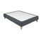Cache Sommier Coton Jersey Anthracite 110x190