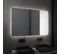 Miroir LED Silver Moon - 120x80 Cm - Gris Clair