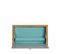 Brenta - Bureau Mural Contemporain - Couleur - Turquoise