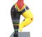 Statue Femme Bras Tendu Peintures Multicolores H34 Cm - Frauen Circus