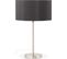 Lampe De Table Résine Noir 36x36x79cm