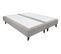 Sommier ressorts 2x90x200 cm NUIT FAUBOURG HONORE gris clair