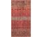 Tapis De Salon Vintage Lavable En Machine Rouge 80x150cm