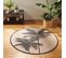 Tapis Rond Tropicale Nature