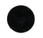 Tapis Uni Noir Lavable Doux - Loft Noir - 80x80 Cm
