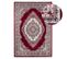 Tapis Oriental Rouge Tabriz Rouge - 240x330 Cm