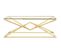 Table Basse Pyramide Gold 120 Cm