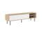 Ampere TV Stand Natural Oak And White