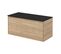 Chest / Bench Knight Natural Oak And Black 89 X 43