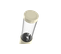Blender Mini Blanc Cassé - Le plus compact du marché avec 2 bouteilles de transport