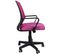 Chaise de bureau ergonomique inclinable hauteur réglable LEST (rose)