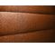 Lit Coffre 140x190cm Avec Tête De Lit Lignes Bouclette Terracotta - Hauteur Totale : 39cm