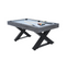 Table Multi-jeux En Bois Gris Ping-pong Et Billard Texas
