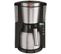 Cafetiere Filtre Programmable Avec Verseuse Isotherme Look Iv Therm Timer - Noir