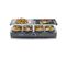 Appareil à Raclette 8 Personnes 1400w + Pierre à Griller + Gril - 2371