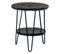 Table D'appoint Design "rovelli" 55cm Noir