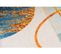 Tapis Poil Court Rectangulaire Saki Motif Graphique Multicolor Multicolore 200x290