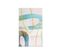 Tapis Poil Court Rectangulaire Saki Motif Graphique Multicolor Multicolore 200x290