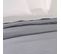 2 X Couvre-lits Matelassé. Couverture Rembourré De Lit Flannel. 170x210 cm. Gris+gris Clair