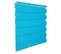 Store Enrouleur Double Fixation Rapide Isolant Thermique 55x150 cm Turquoise