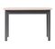 Table L.120/160 rectangulaire TOLEDO 2 décor chêne sonoma/gris