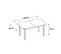 Table L.160/200 rectangulaire TOLEDO 2 décor chêne sonoma/blanc