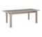 Table L.140 cm+ allonge MALTA imitation chêne et béton