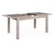 Table L.140 cm+ allonge MALTA imitation chêne et béton