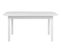Table L.160/200 rectangulaire TOLEDO blanc brillant