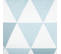 Coussin Décoratif Motif Triangle Bleu 40 X 70 Cm Trifos