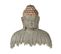 Figurine Décorative Bouddha 23 Cm Gris Et Doré Ramdi