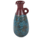 Terre Cuite Vase Décoratif 40 Bleu Marron Velia