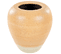 Terre Cuite Vase Décoratif 34 Orange Beige Skione